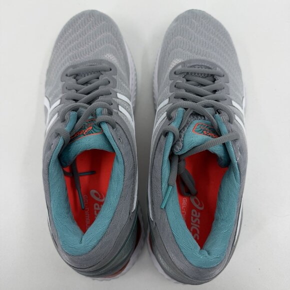 Asics Women's GEL-Nimbus 22 Running Shoes size 11 1012A587 Sheet Rock Gray/White - Picture 8 of 10